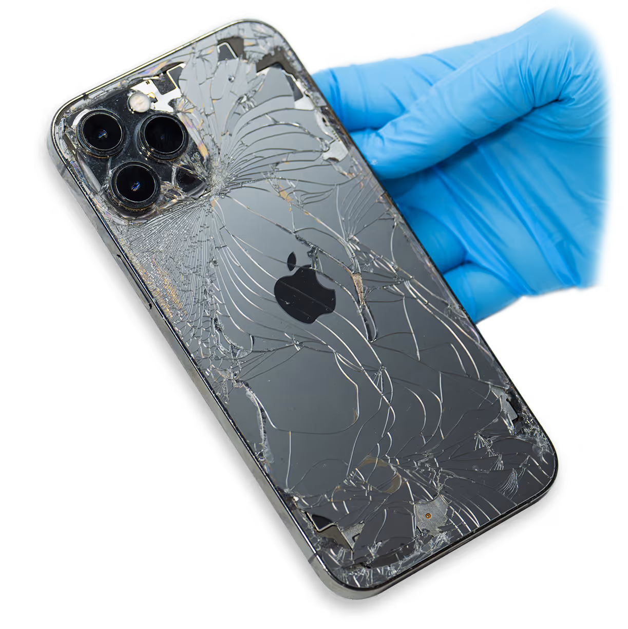 Wymiana pękniętej szybki obudowy iPhone - MacLab Serwis Gdynia Trójmiasto